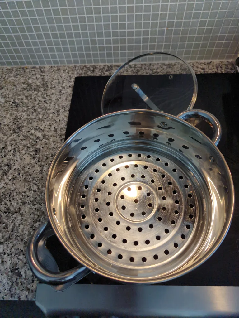 Stainless Steel Steamer Pot with Lid thumbnail