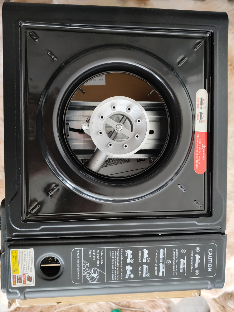 Aoran Portable Gas Stove - Black - photo 4