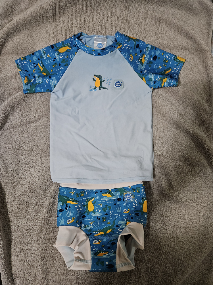 Splash About Rash Top & Swim Diaper Set (1-2 Years)
