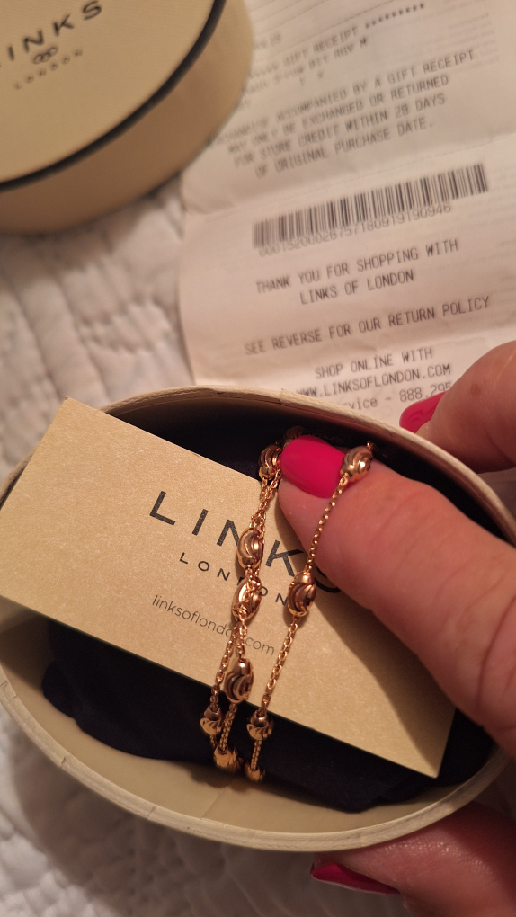 Links of London Rose Gold Vermeil Bracelet - photo 2