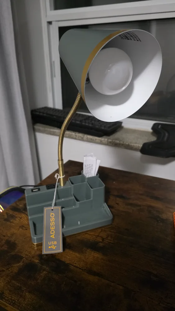 Lamp with Organizer and USB Port image indicator(3)