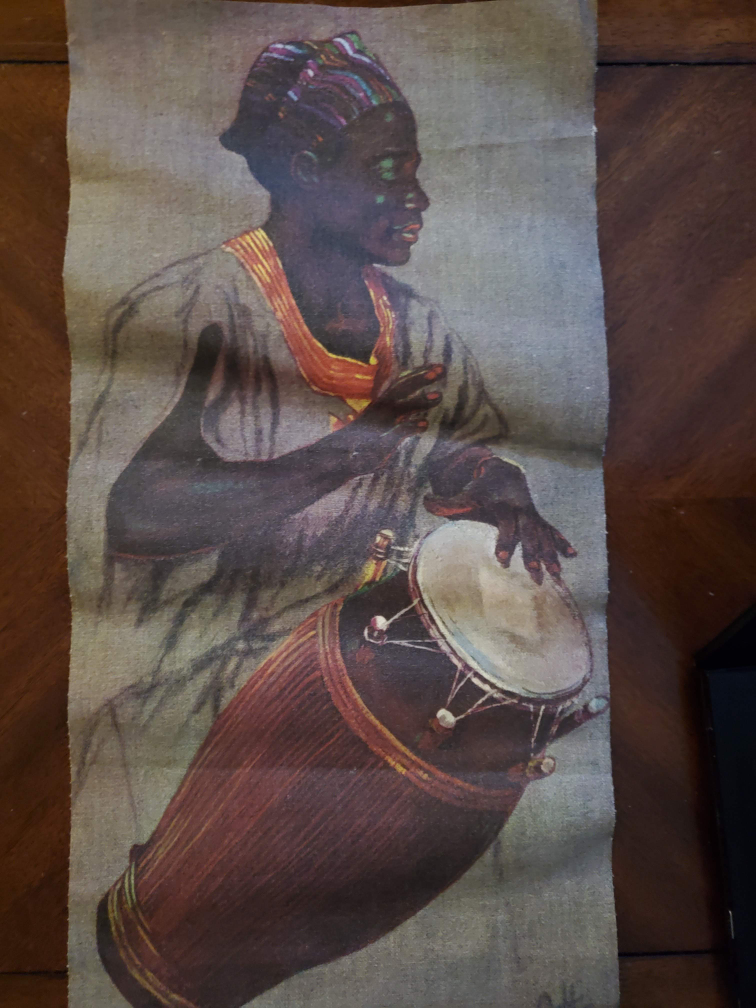 W.M. Otto Vintage Lithograph Signed Print
