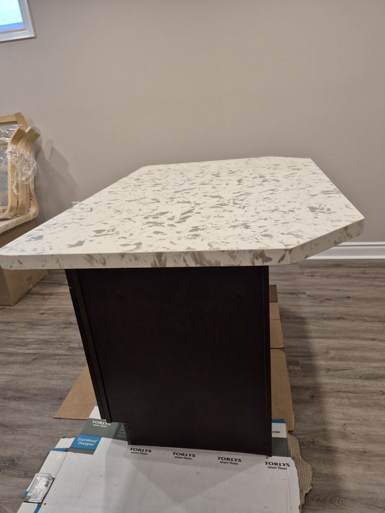 Kitchen Island with Quartz Countertop - photo 2