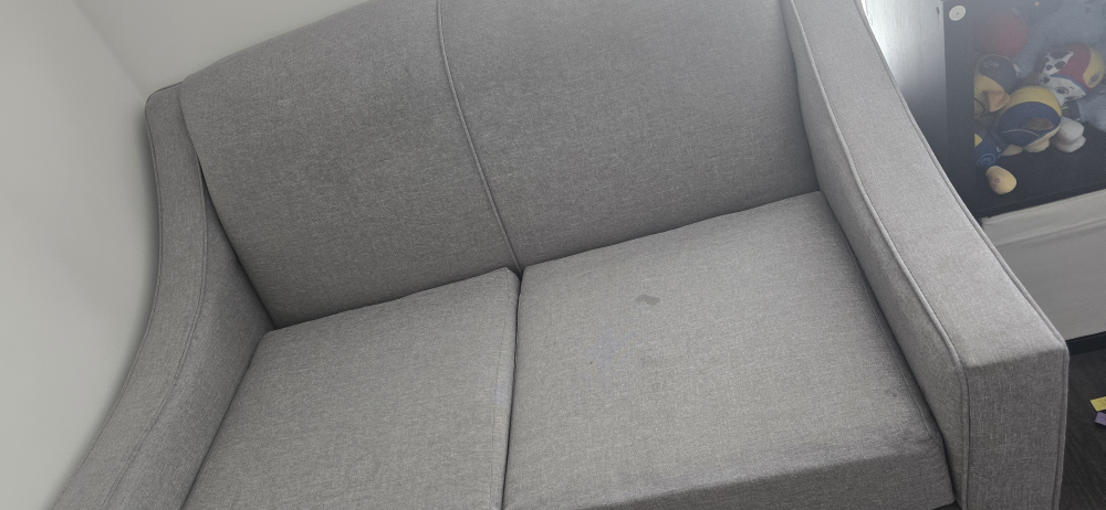 Grey Loveseat Sofa - photo 3
