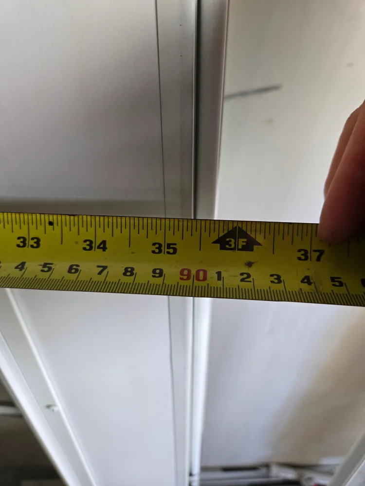 White Screen Door - 36" x 79" image indicator(2)