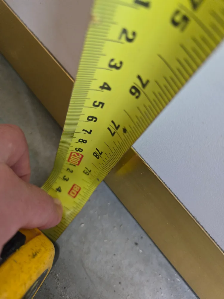 White Screen Door - 36" x 79" image indicator(3)