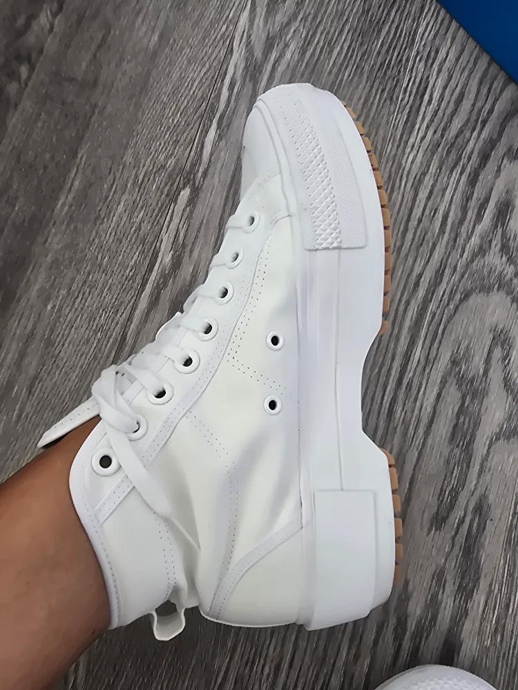 Adidas Nizza Platform Mid White Sneakers image indicator(7)