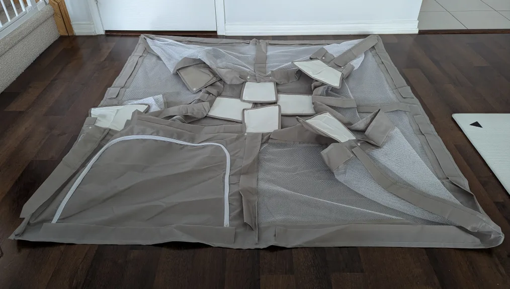 ZEEBABA Baby Playpen with Mat image indicator(3)