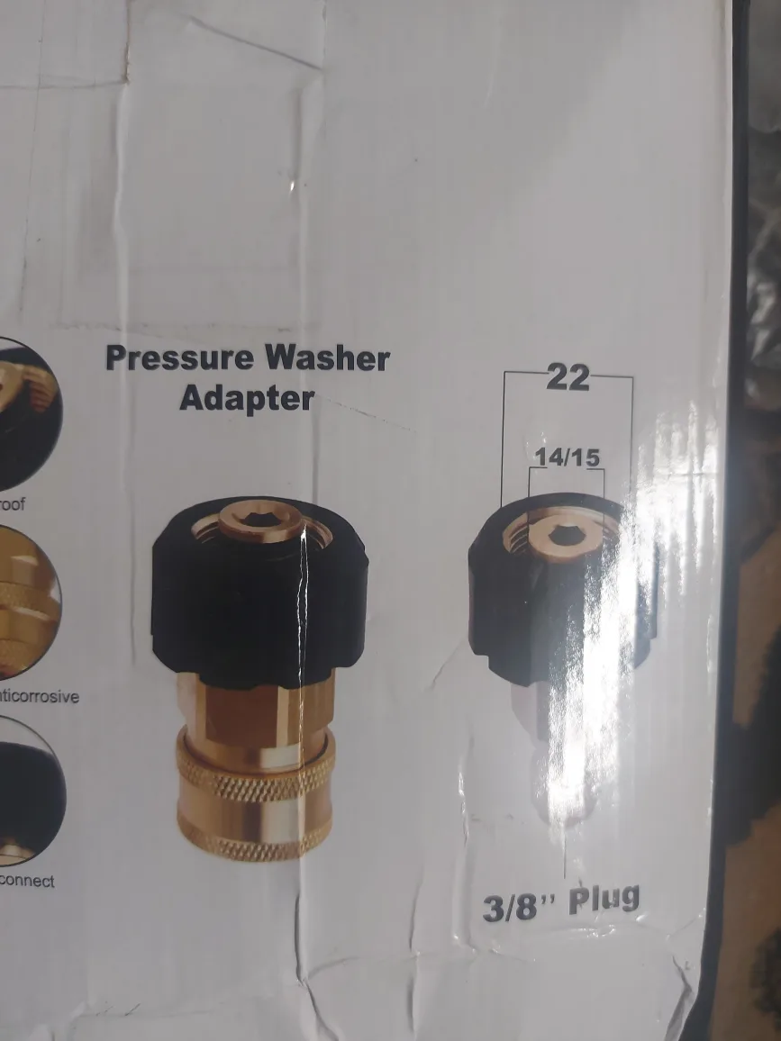 POHIR 100FT Pressure Washer Hose 4500PSI brand new image indicator(9)