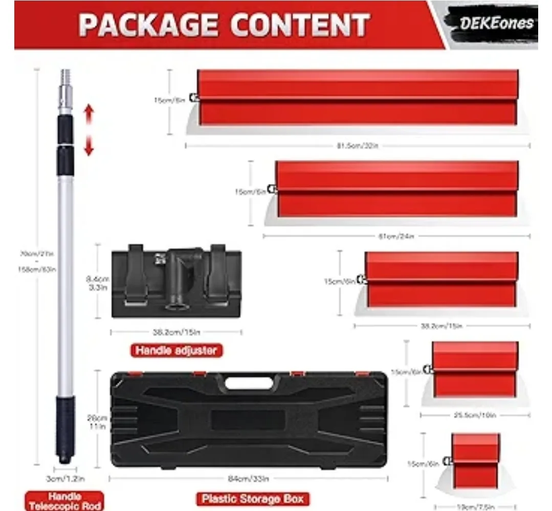 DEKOEones New Upgraded Scraper Set with Case thumbnail