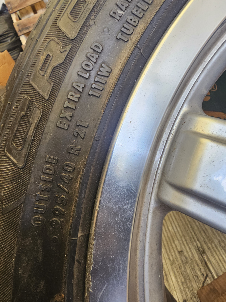 AMG 295/40 R21 Tire and Wheel - photo 3