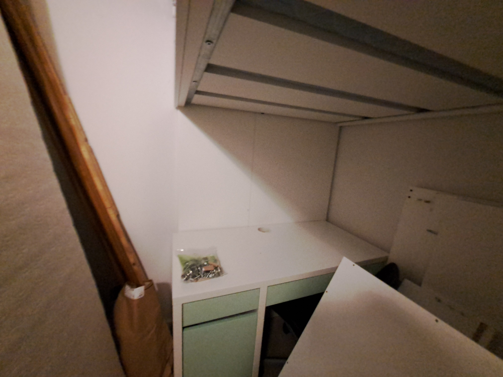 IKEA STUVA Loft Bed Frame with Desk - photo 4
