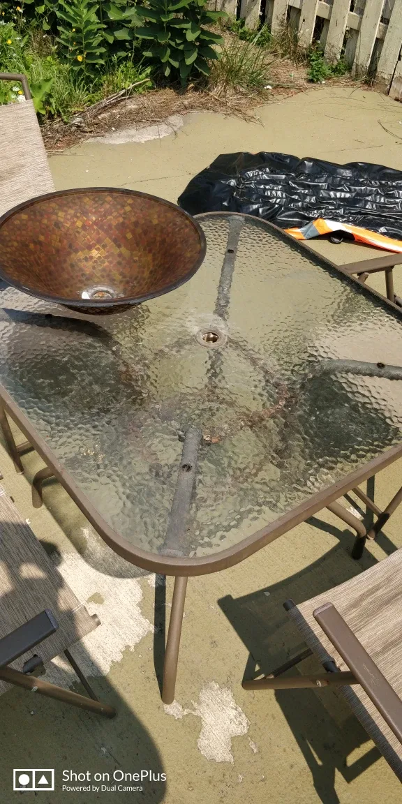 Patio Table & 4 Chairs - Outdoor Set 🧡 image indicator(4)