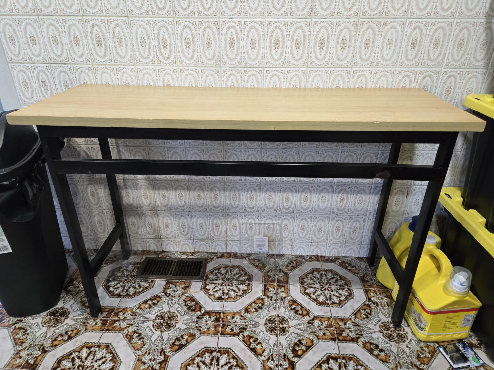 Simple Desk with Black Frame - photo 3