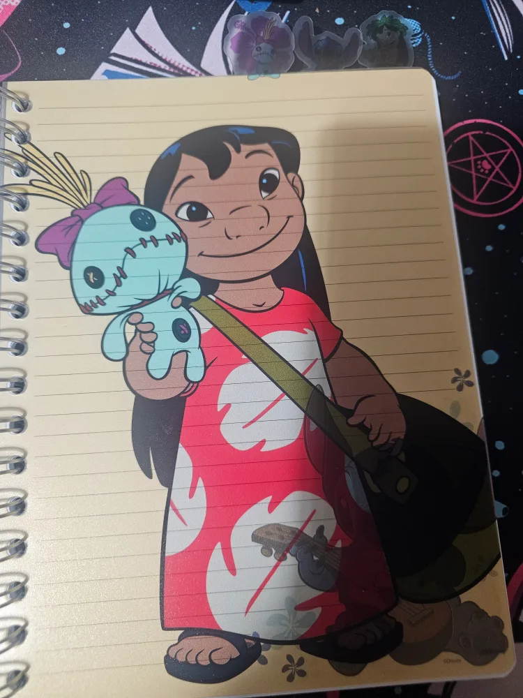 Disney Lilo & Stitch Spiral Notebook image indicator(4)