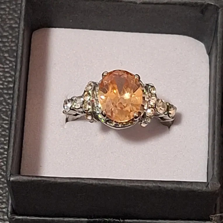 Orange Gemstone Ring thumbnail