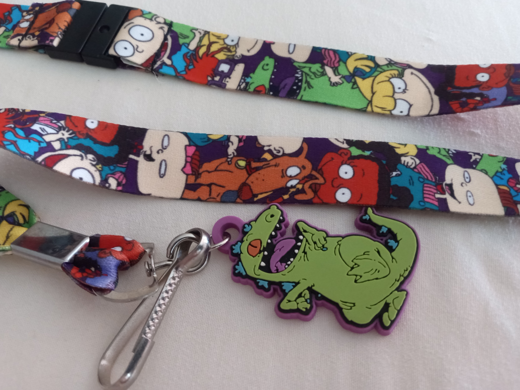 Rugrats Lanyard with Dinosaur Charm - photo 4