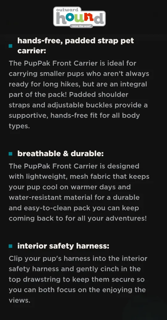 Pet Front Carrier - Small dog/ cat up to 10lbs image indicator(6)