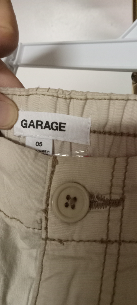 Garage Beige Cargo Pants - Size 5 - photo 3
