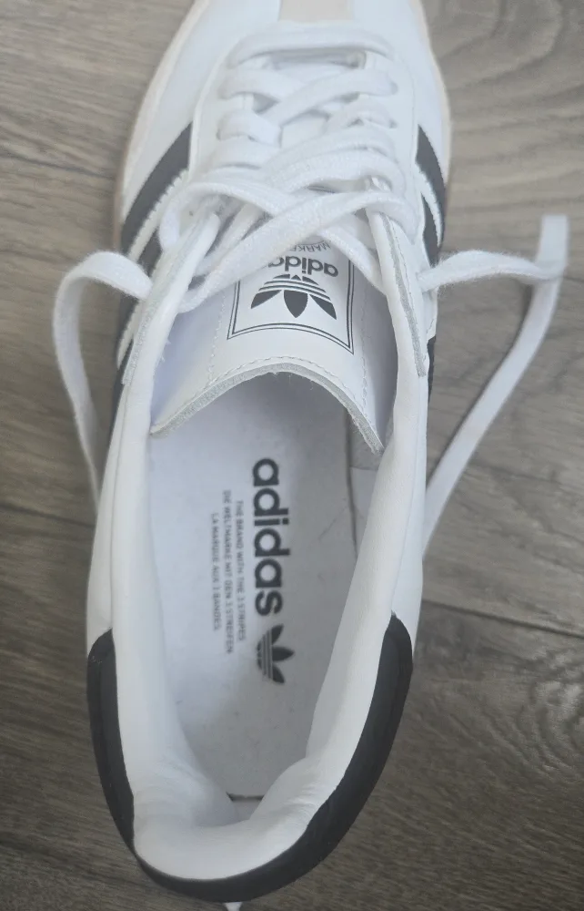 Adidas Samba OG Shoes - White/Purple image indicator(5)