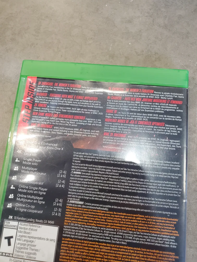 WWE 2K20 for Xbox One image indicator(2)