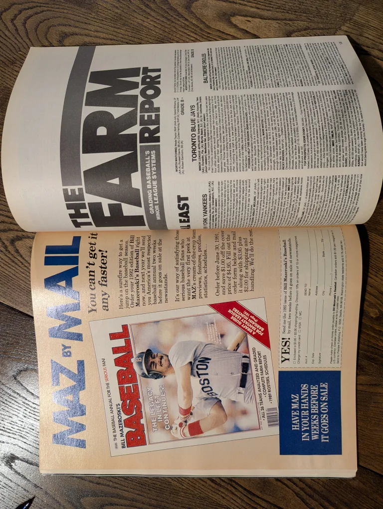 Bill Mazeroski's Baseball '91 Annual image indicator(5)