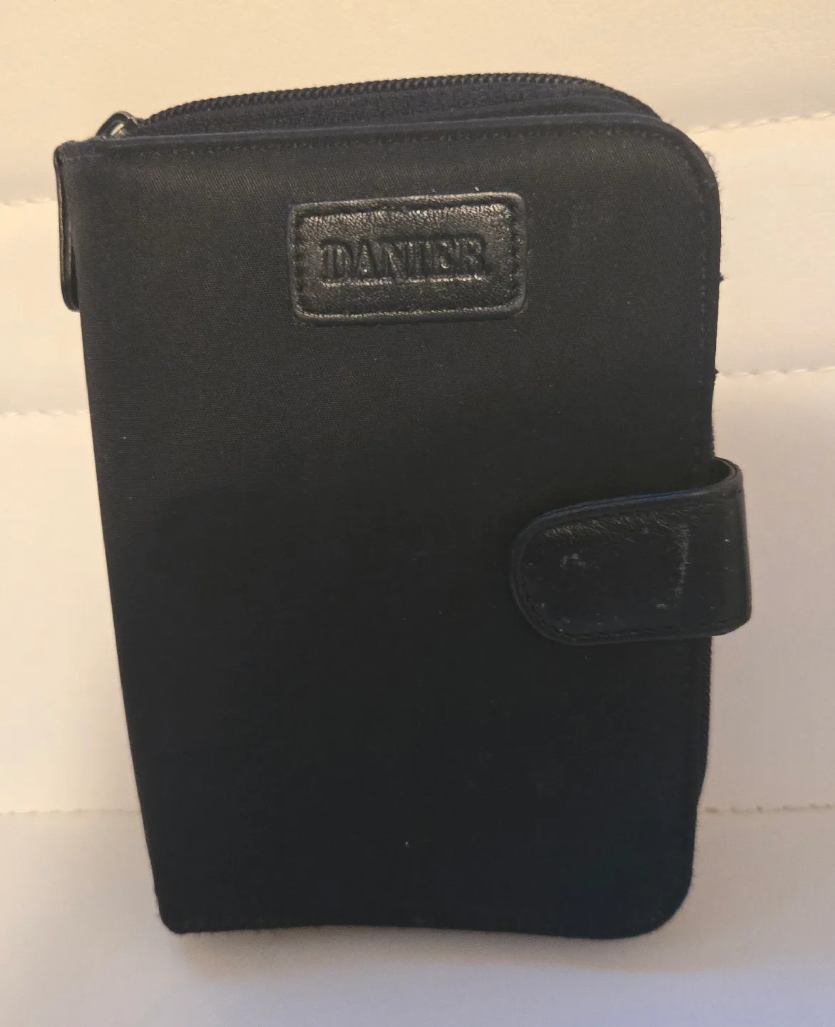 DANIER Black Leather Agenda & Wallet