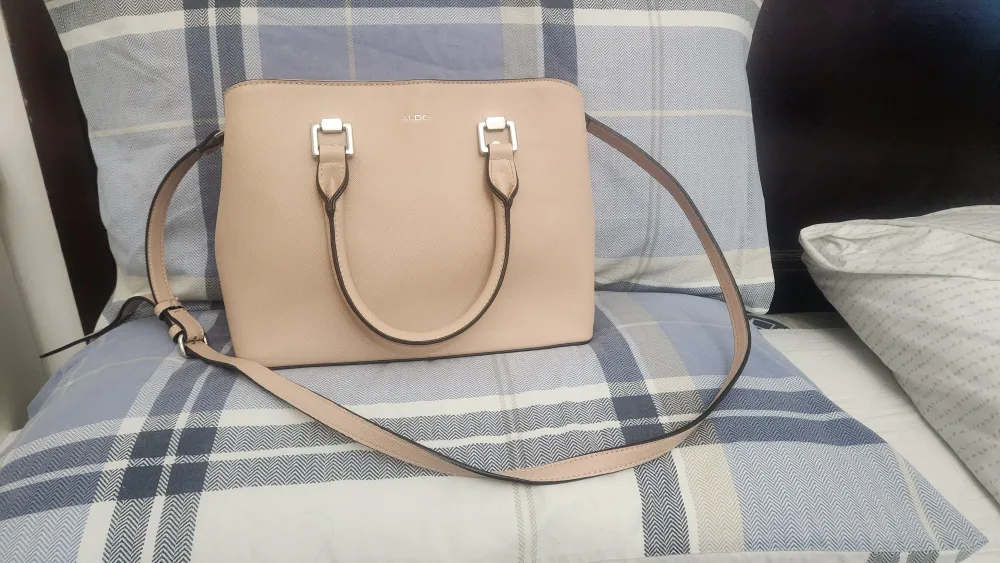 Aldo Peach Satchel Handbag image indicator(3)