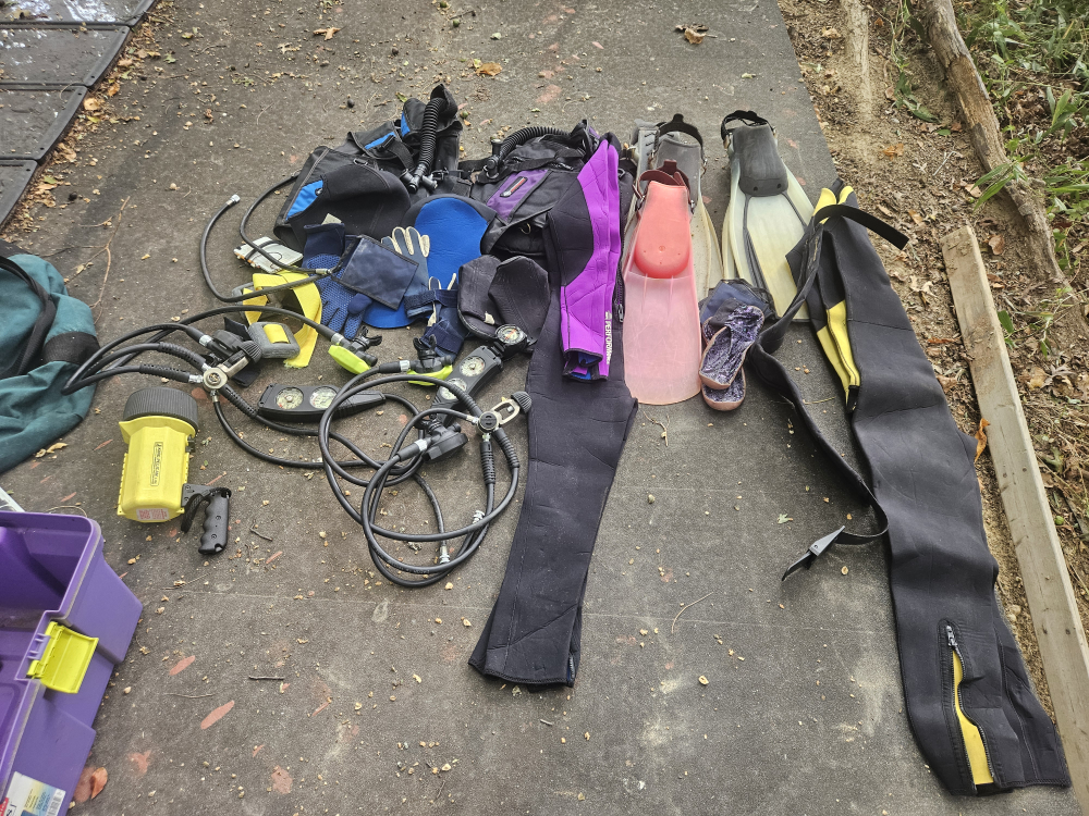 Scuba Diving Gear Set