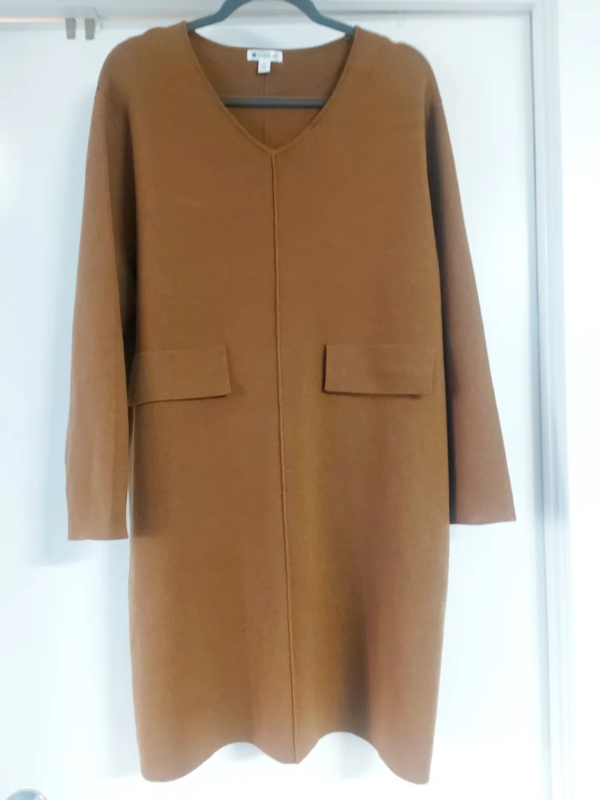 Spanner Brown Knit Dress thumbnail
