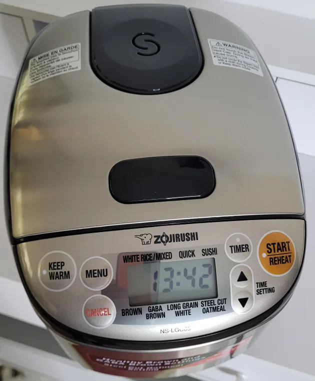 Zojirushi NS-LGC05 Rice Cooker image indicator(2)