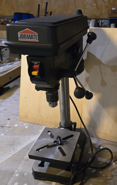 Good as new! Hardly used, Jobmate Power Drill Press image indicator(3)