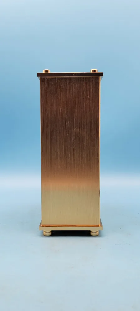 🥳VGC🤩 Seiko Quartz WORLD TIME CLOCK Brass/ Glass image indicator(3)