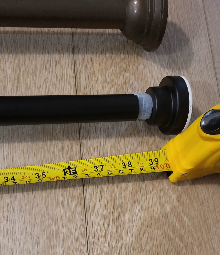 Adjustable Curtain Rods - Black & Bronze image indicator(5)