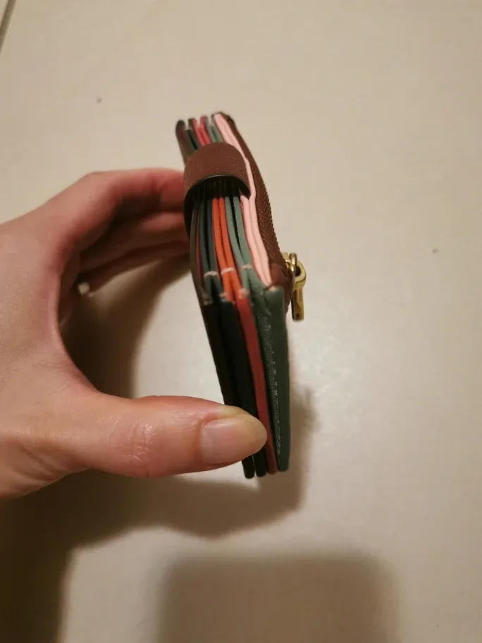 Fossil Leather Card Holder Wallet image indicator(4)