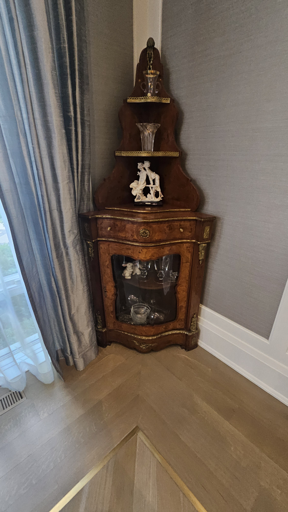 Vintage Stepped Corner Cabinet - photo 2