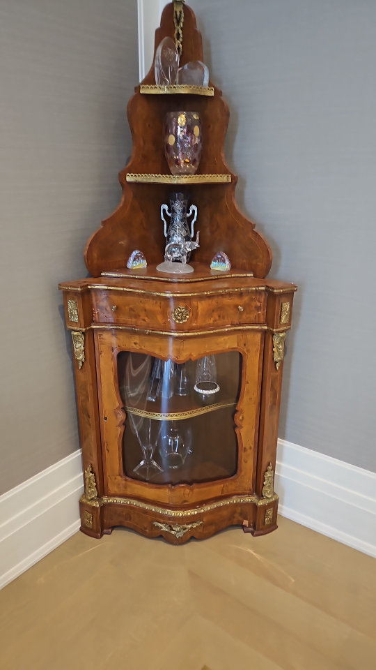 Vintage Stepped Corner Cabinet - photo 4