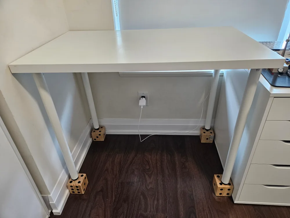 IKEA LINNMON White Table thumbnail