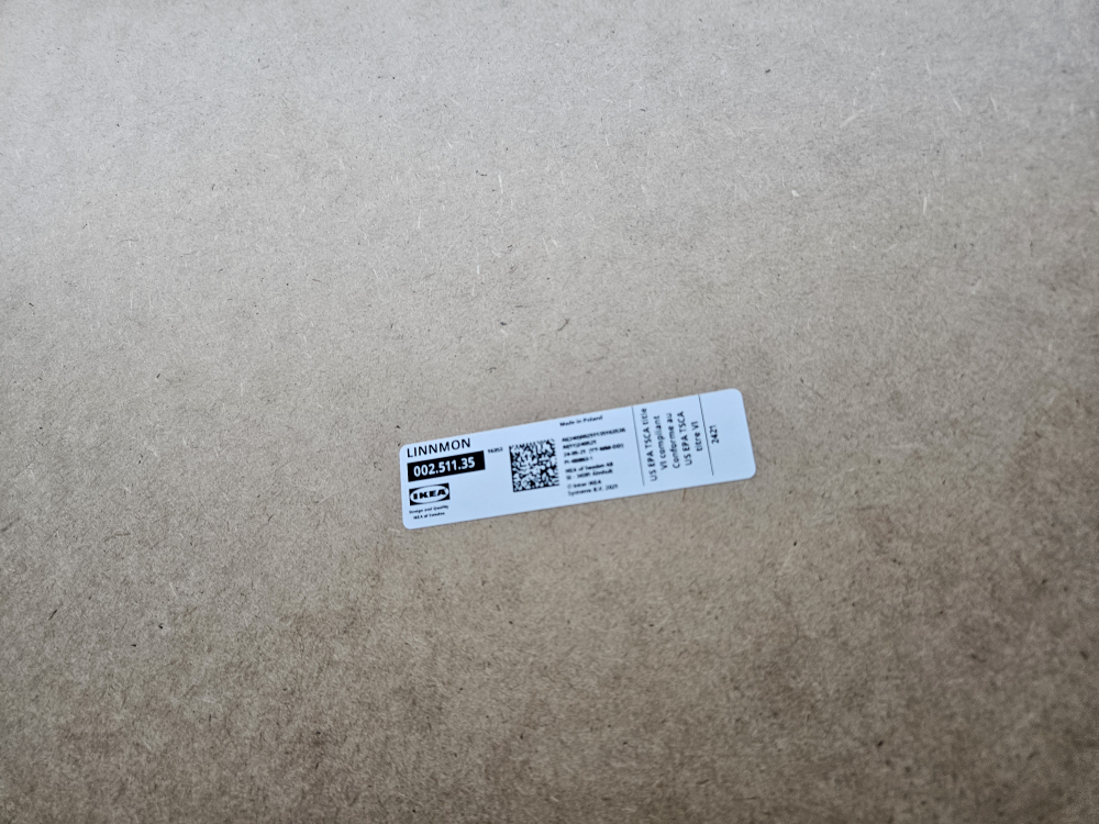 IKEA LINNMON White Table - photo 5