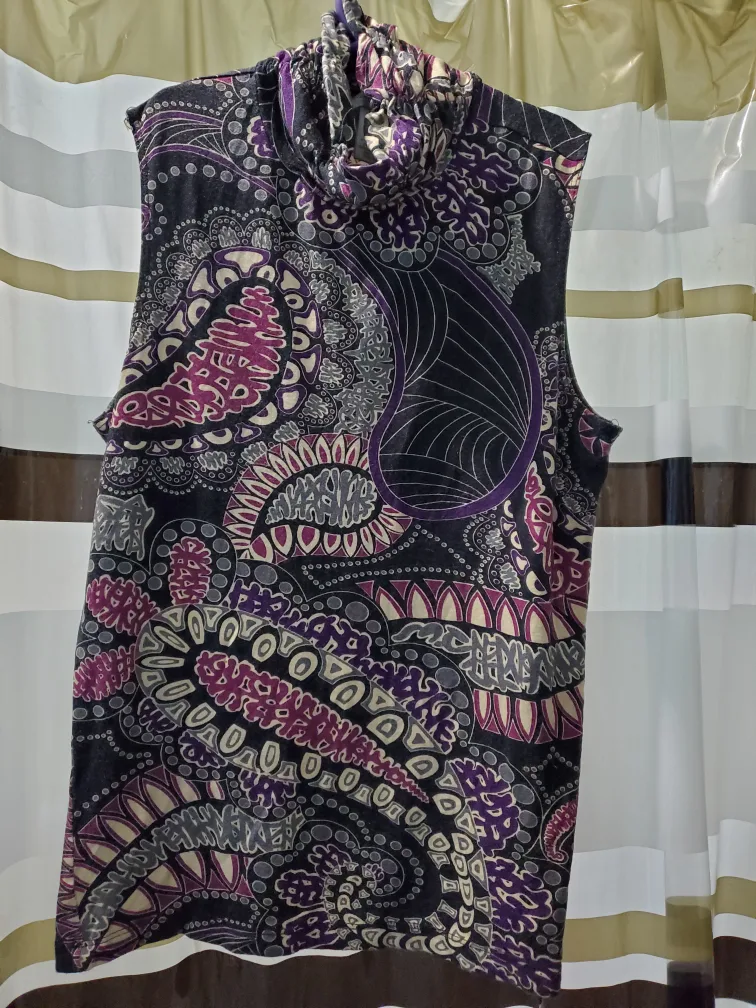 Vintage sleeveless summer shirt image indicator(2)