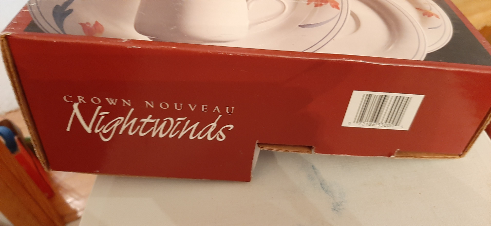Crown Nouveau Nightwinds Dinnerware Set - photo 4