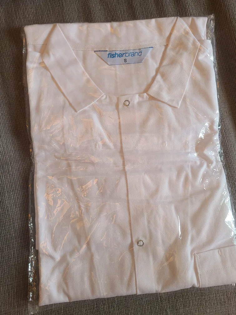 Unisex Fisherbrand White Lab Coat - Size Small thumbnail