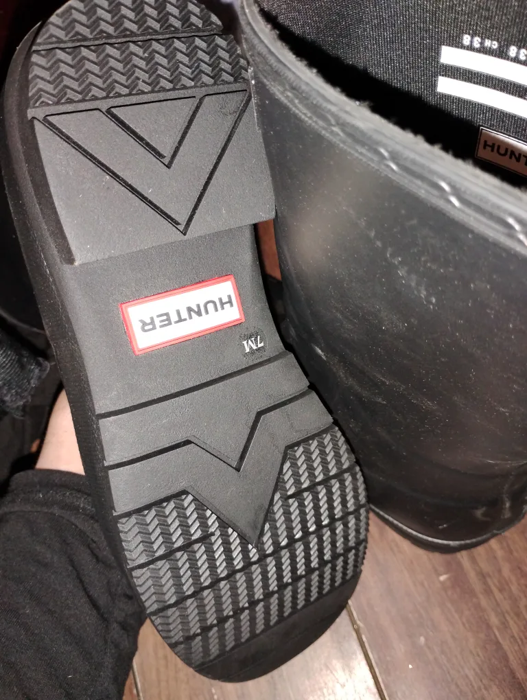 Hunter Rain Boots - Black, Size 7 image indicator(2)