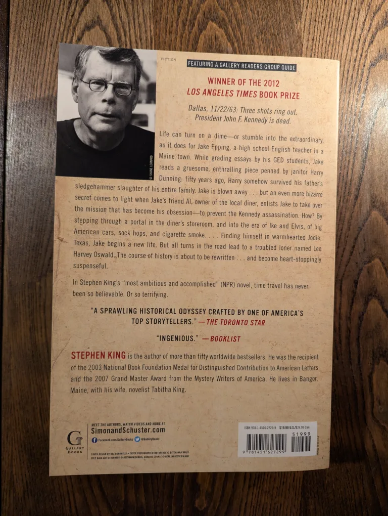 Stephen King 11/22/63 Novel image indicator(2)