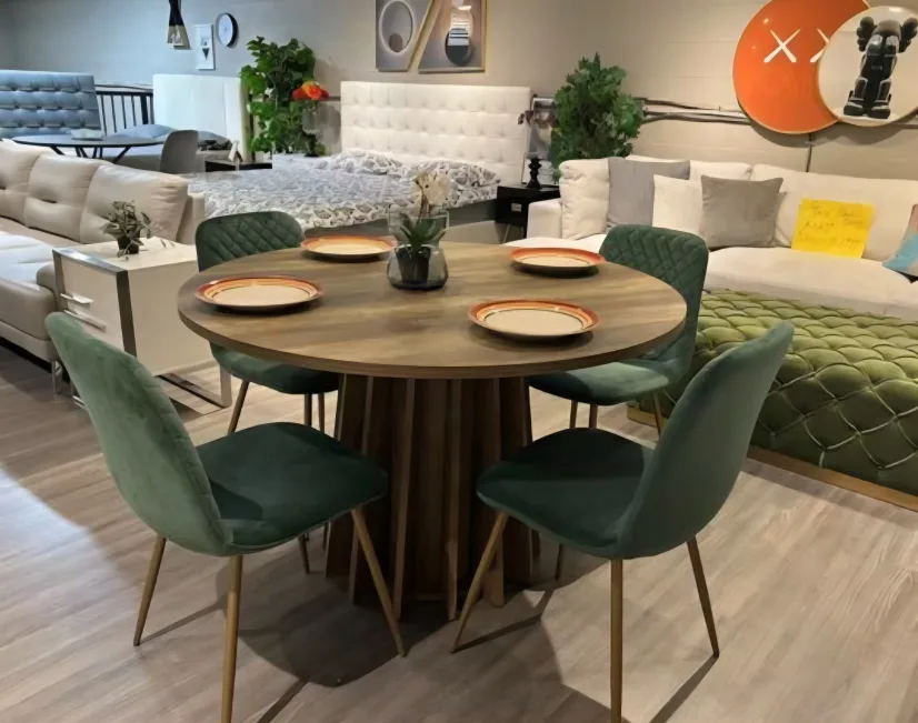 Velvet Dining Chair - Teal image indicator(2)