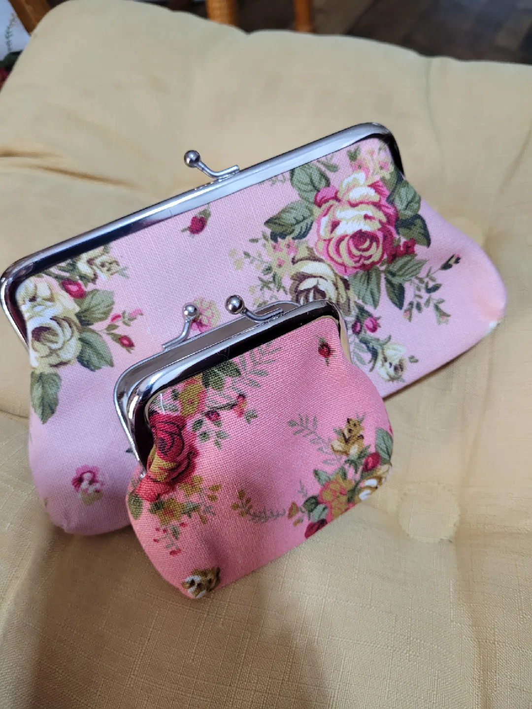 Floral Coin Purses - Set of 2 thumbnail