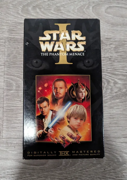 Star Wars Episode I: The Phantom Menace VHS Movie thumbnail