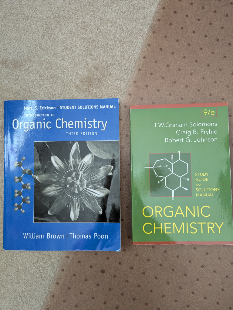 University Organic Chemistry Textbooks for Sale