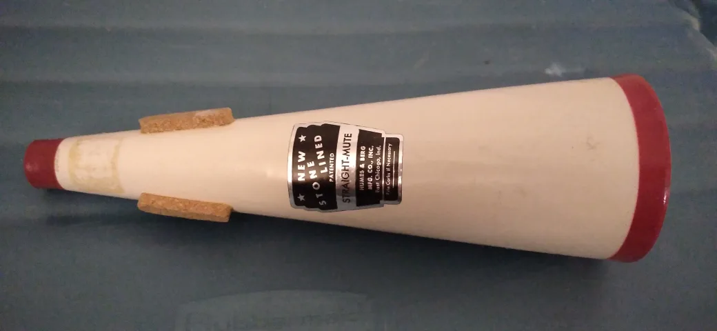 Trombone Mute, Humes & Berg, vintage, 80 firm thumbnail