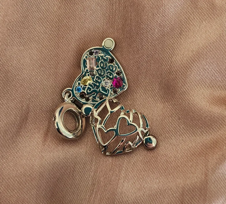 Life is like a Box of chocolates Heart Charm image indicator(3)